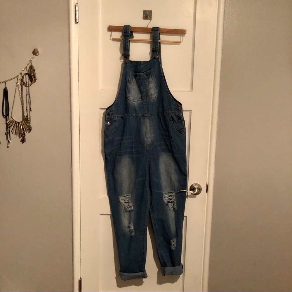 Jean overalls